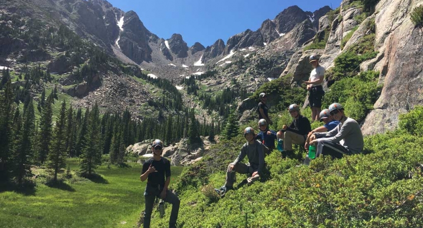 colorado backpacking course for teens